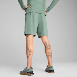 CLOUDSPUN Men's 7" Knit Shorts, Green Moon, extralarge